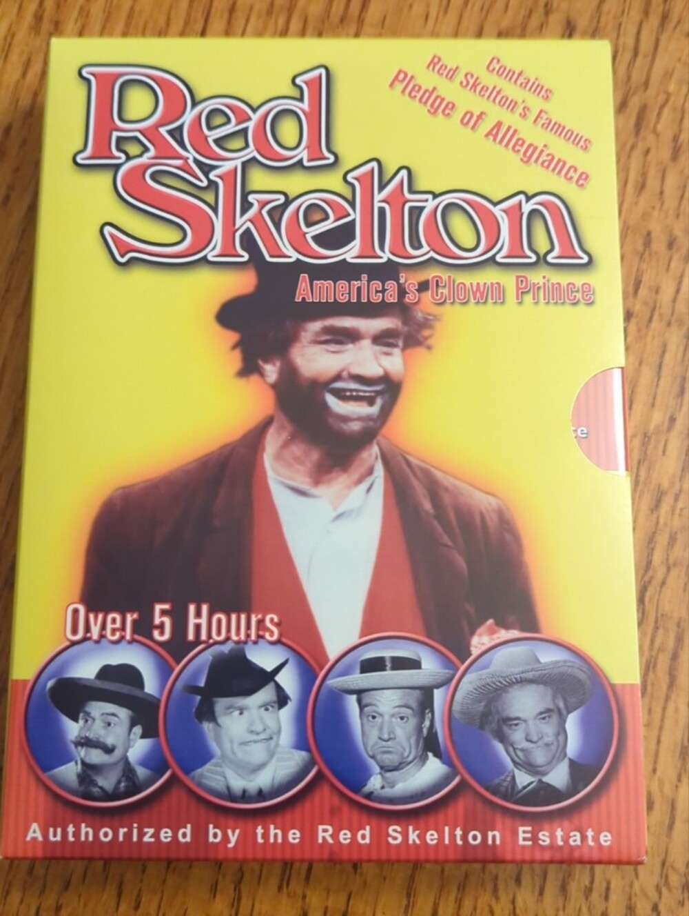 Red Skeleton- America's Clown Prince- 2 DVD Set in Metal Tin